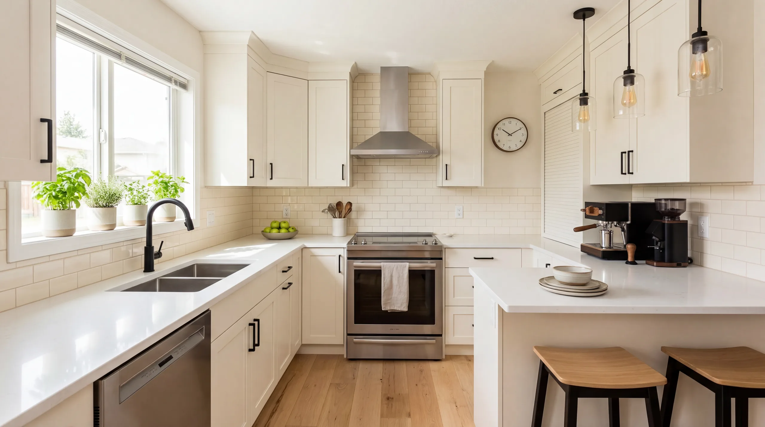 Kitchen Redesign after AI redesign