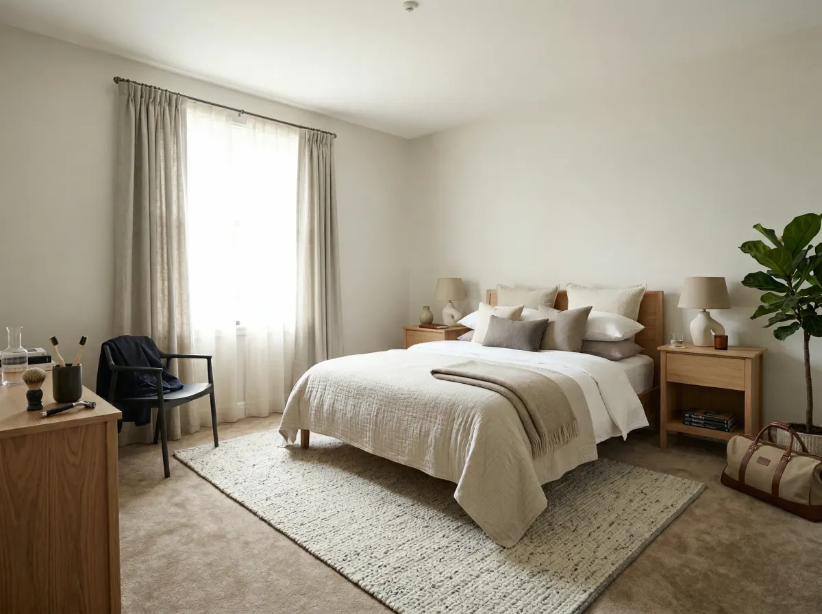 Premium Guest Suite style AI room redesign example
