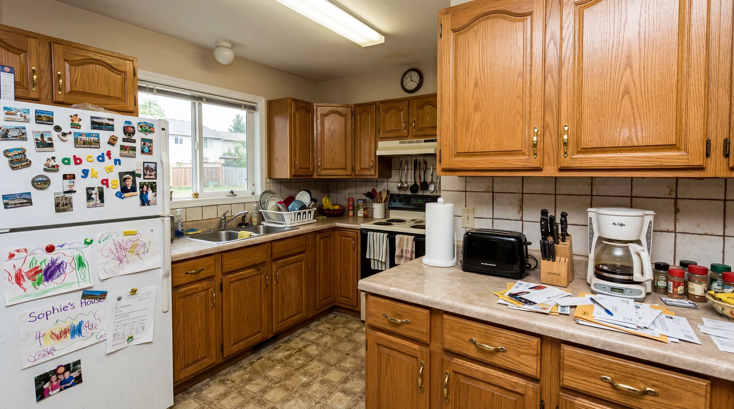 Kitchen Redesign before AI redesign